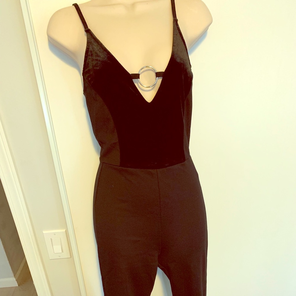 Black jumpsuit
